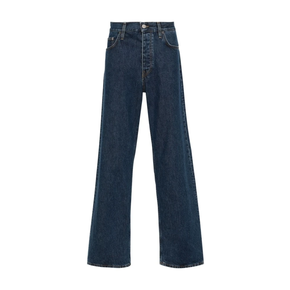 Sunflower Indigo Blue Denim Straight Leg Jeans Blue Heren