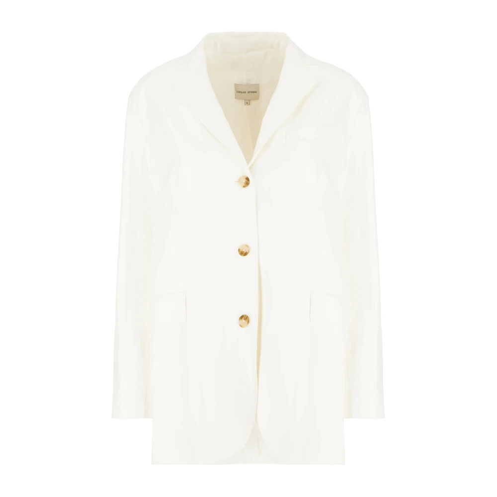 Loulou Studio Stijlvolle Jassen Vesten Collectie Beige Dames