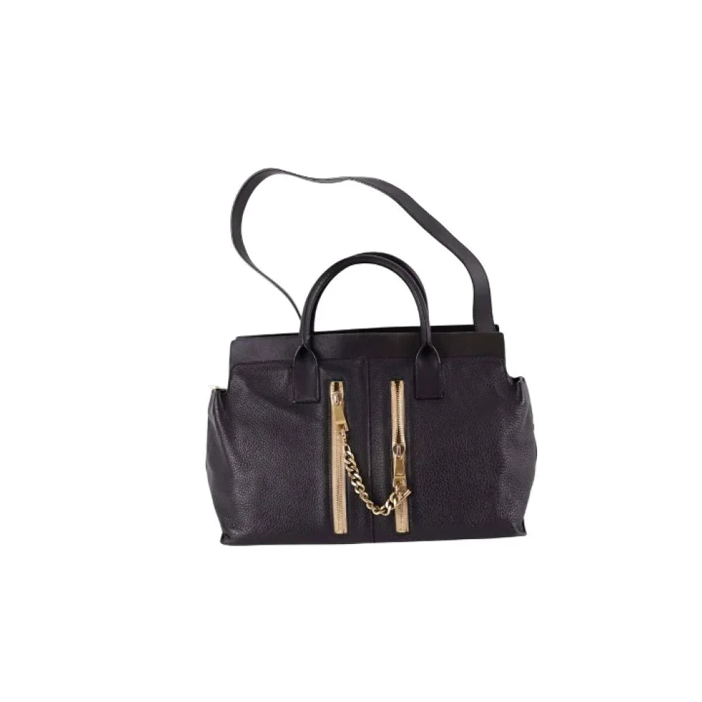 Chloé Pre-owned Leather handbags Black Dames