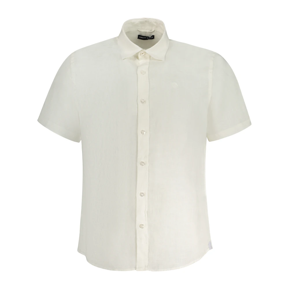 North Sails Men's White Short Sleeve Shirt