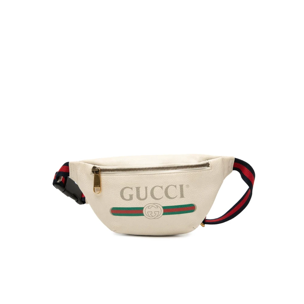 Gucci Vintage Women's White Pre-Owned Belt Bag