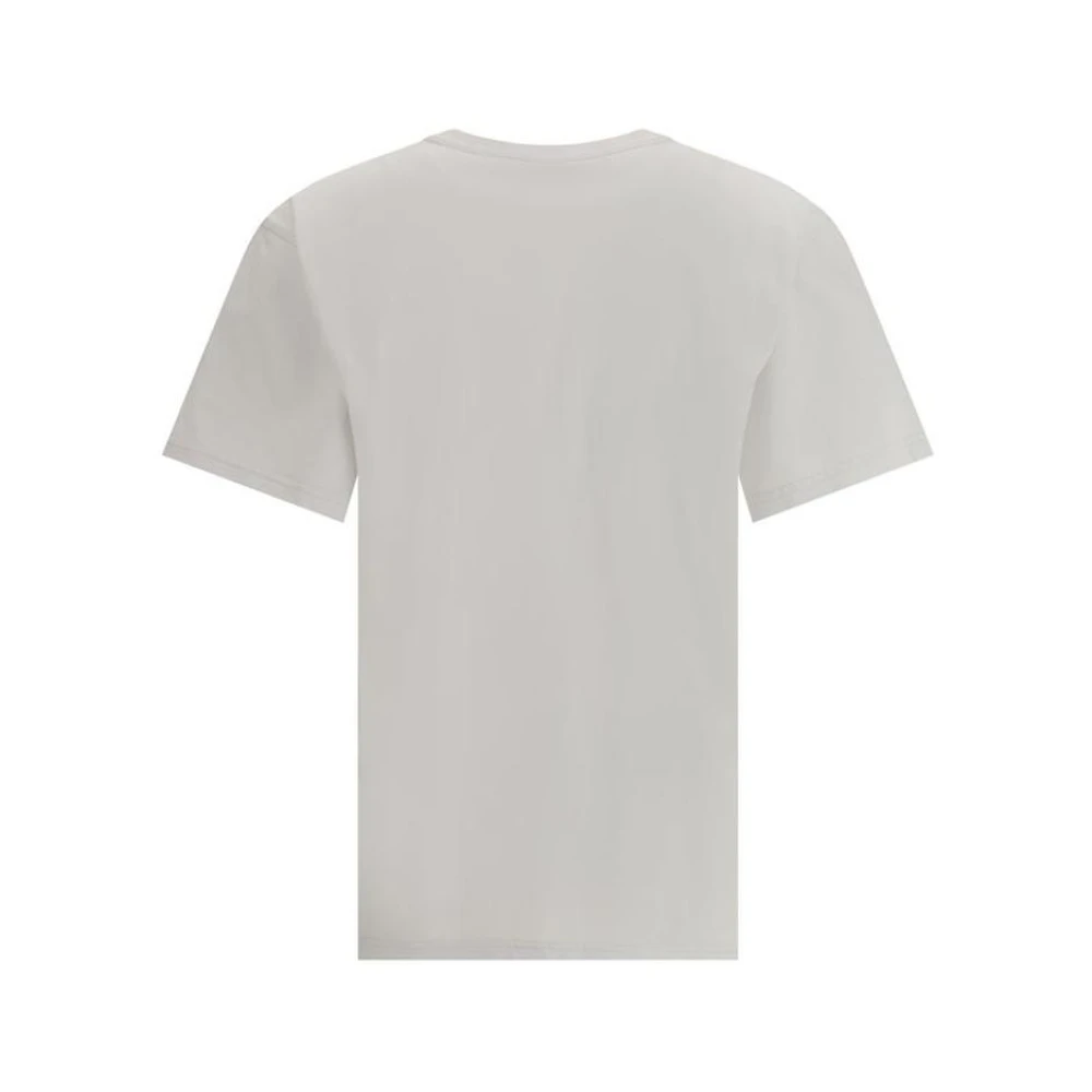 alexander wang Iconische Monogram Grafische T-shirt White Dames
