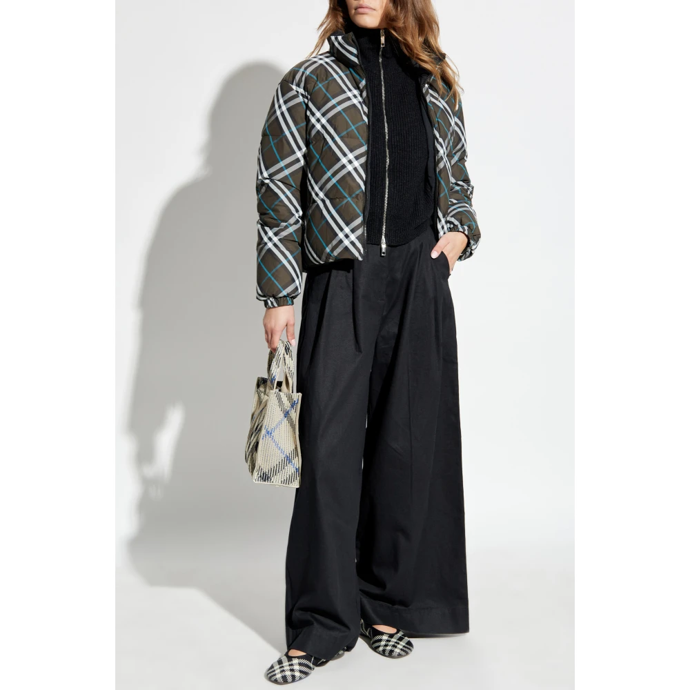 Burberry Omkeerbare jas Green Dames