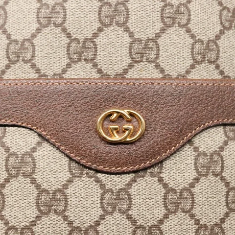 Gucci Vintage Pre-owned Canvas totes Beige Dames