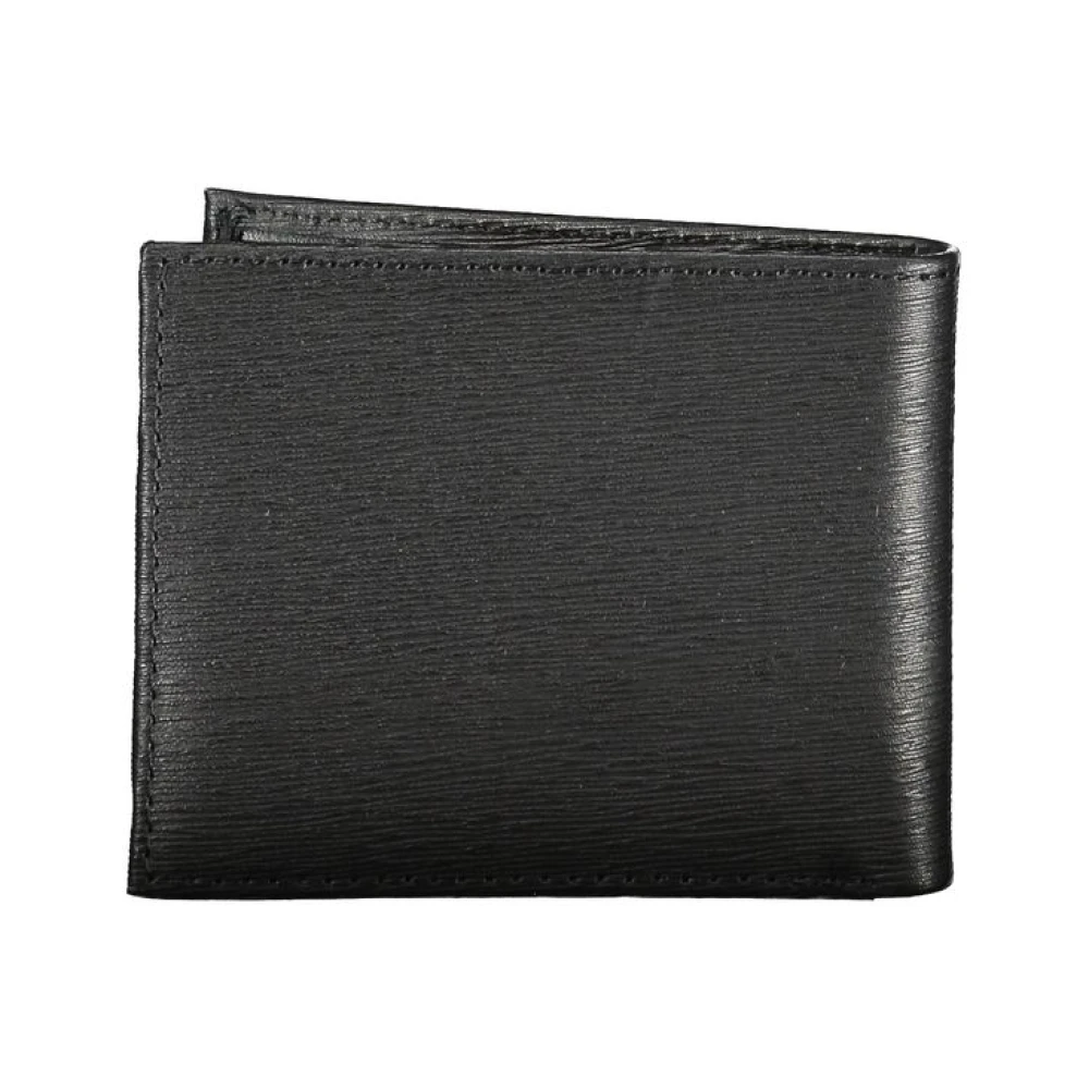 Tommy Hilfiger Zwarte Leren Portemonnee | To-32195 Black Heren
