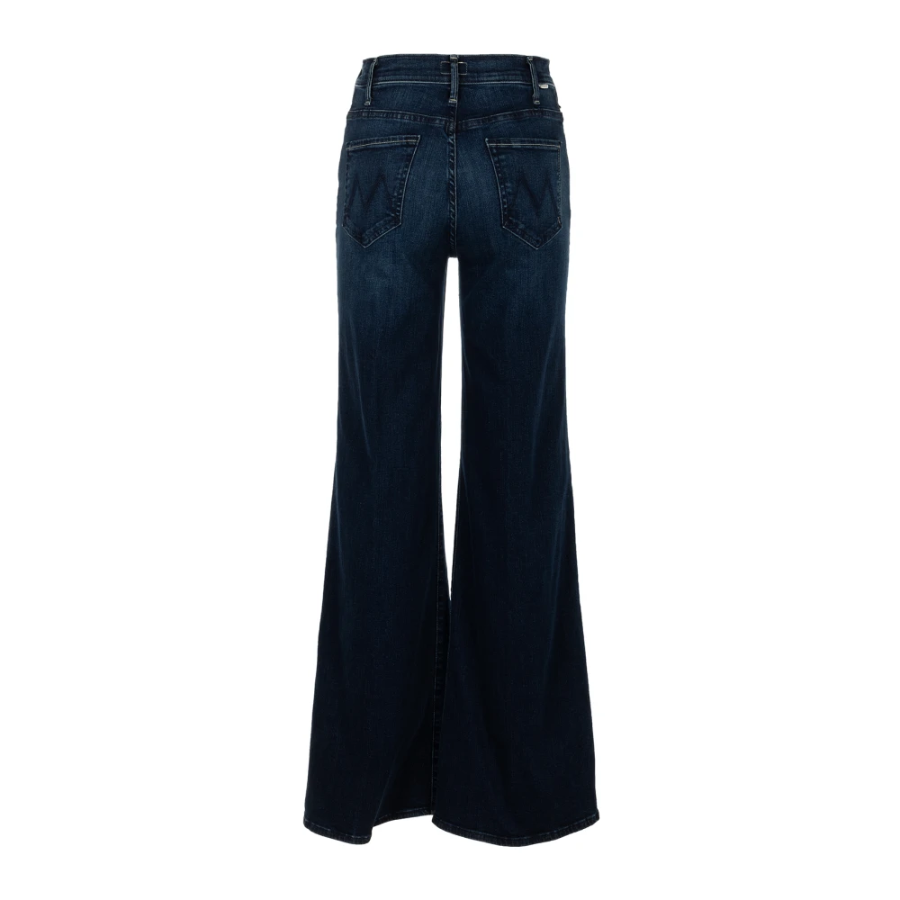 Mother Denim Hustler Roller Jeans Blue Dames