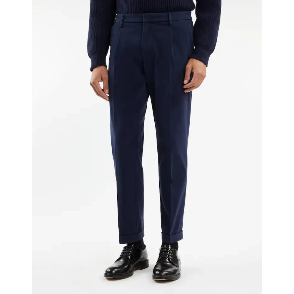 Fay Blauwe Stijlvolle Broek Blue Heren
