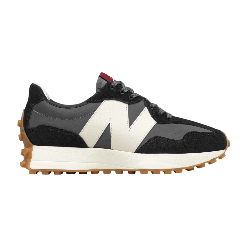 New Balance Women's Multicolor Sneakers, 4 Uk, Retro Style Trainers Black
