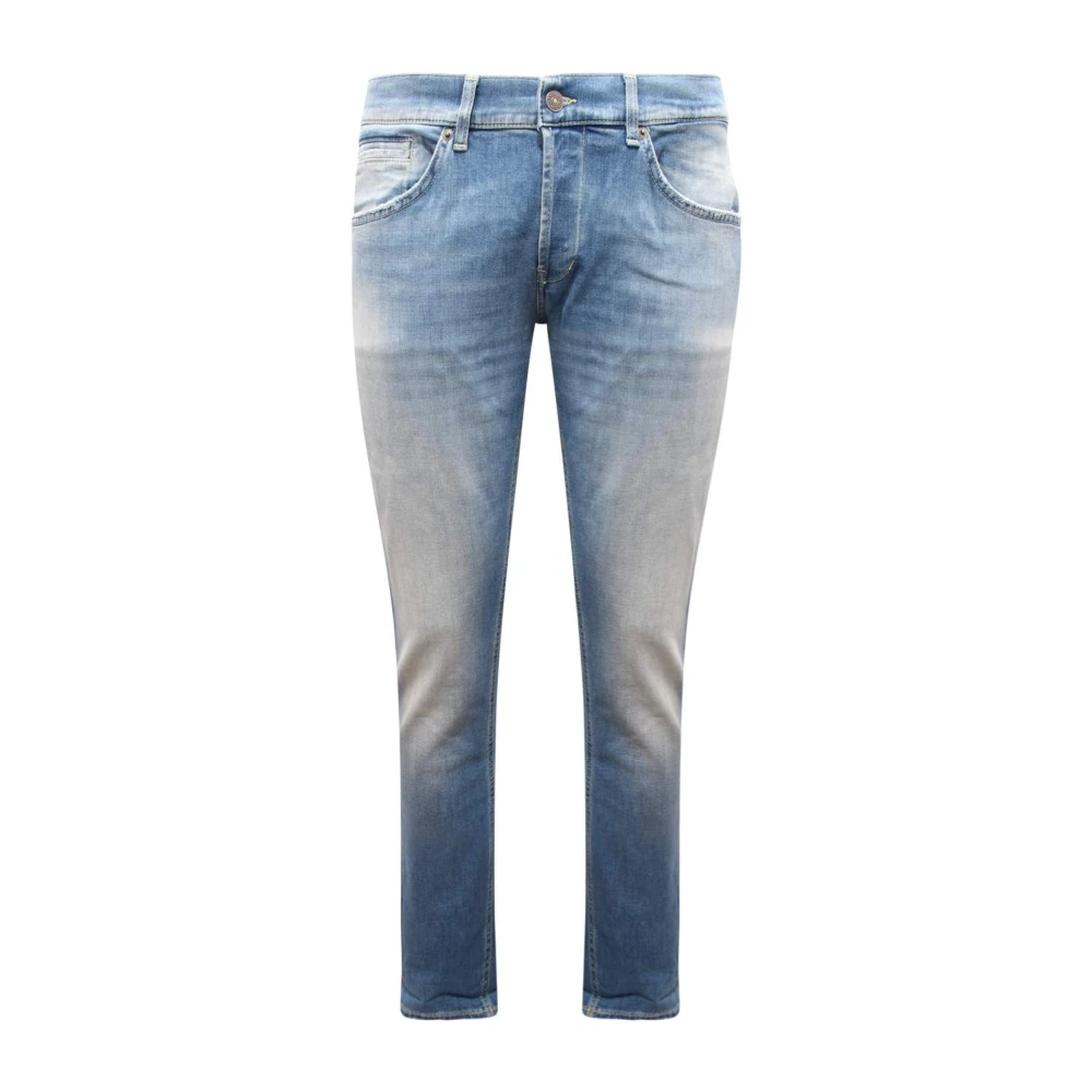 Dondup Men's Blue Slim-Fit Jeans - Slim Fit Jeans - W35 - Jeans