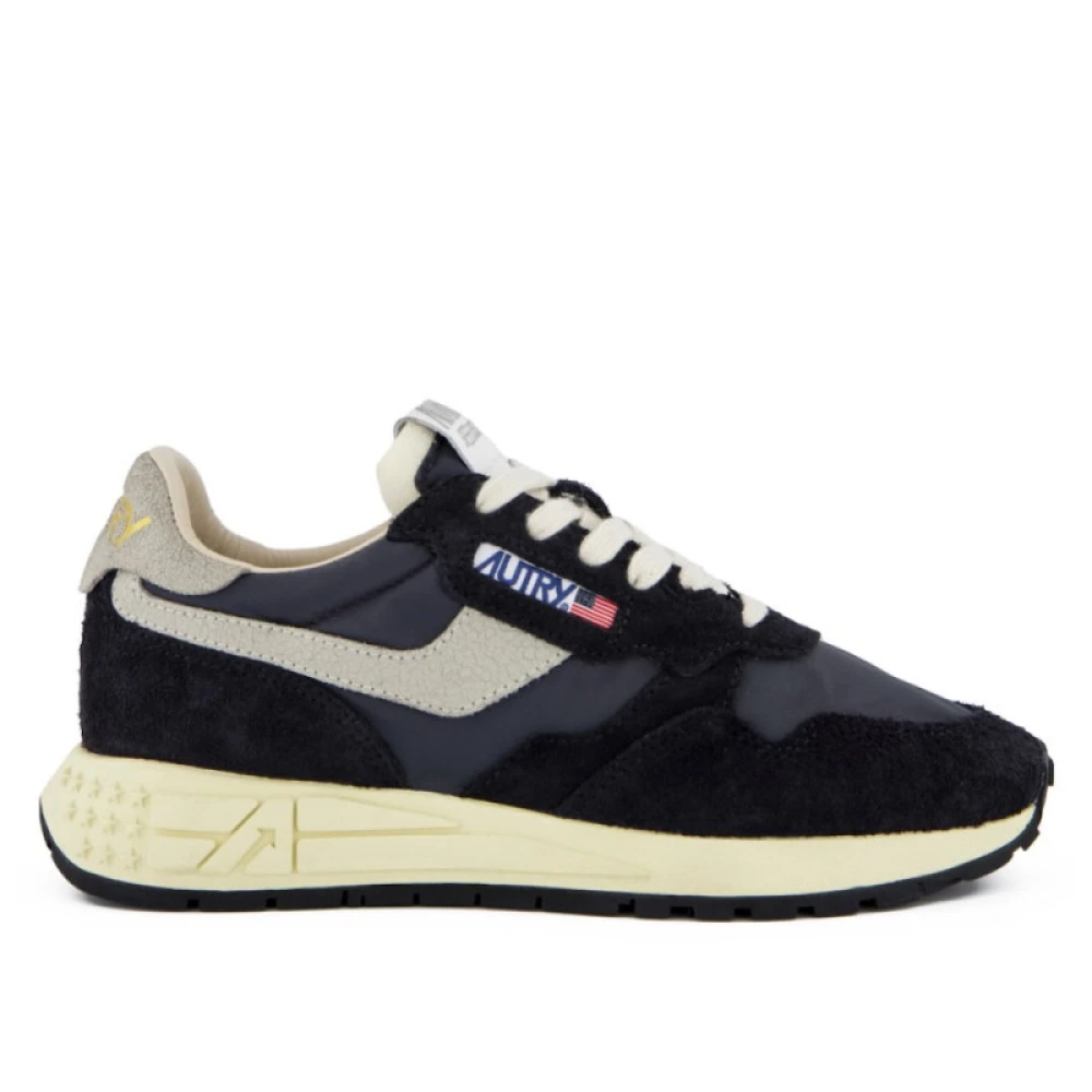 Autry Reelwind Low Trainers - Male - Sneakers - Black - 8 Uk - Shoes