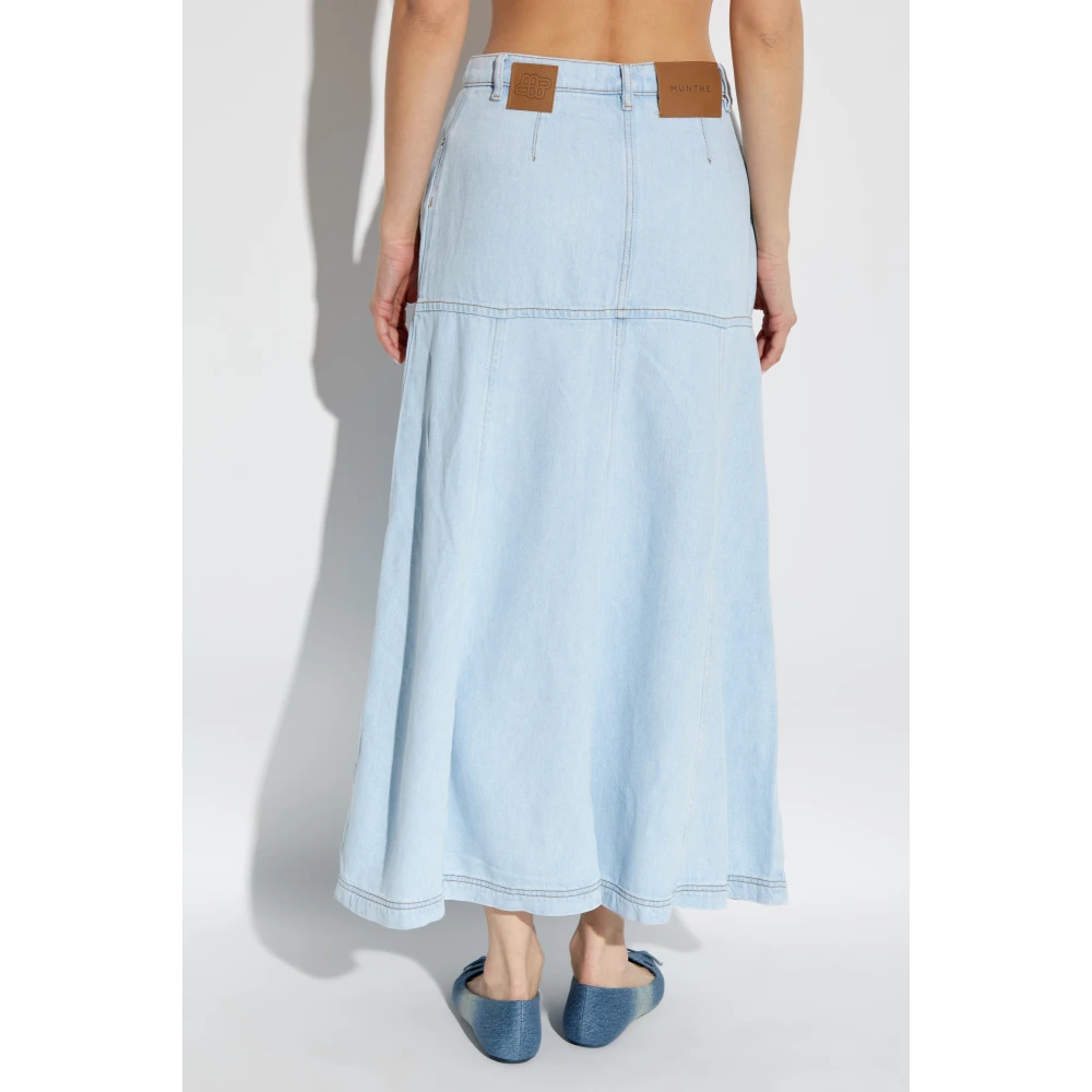 Munthe Tuxya denim rok Blue Dames