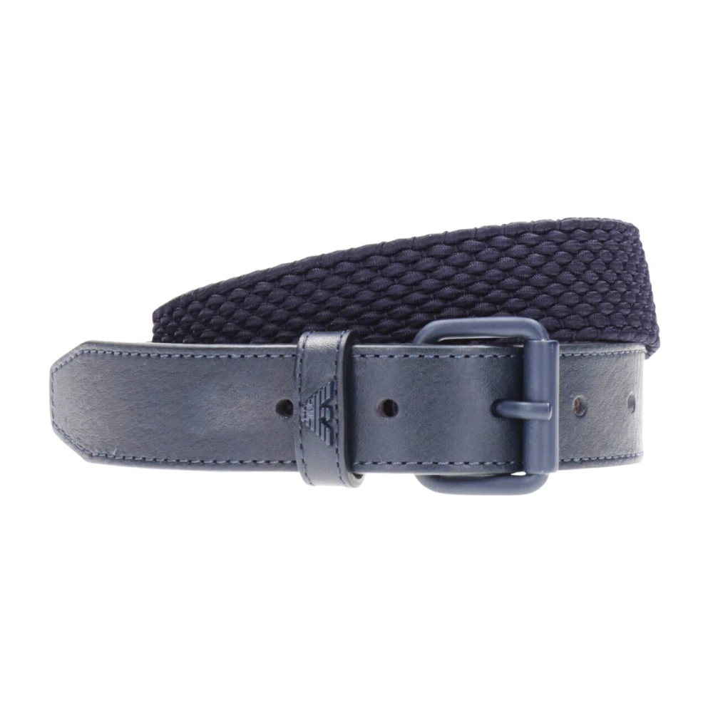 Emporio Armani Men's Blue Belt