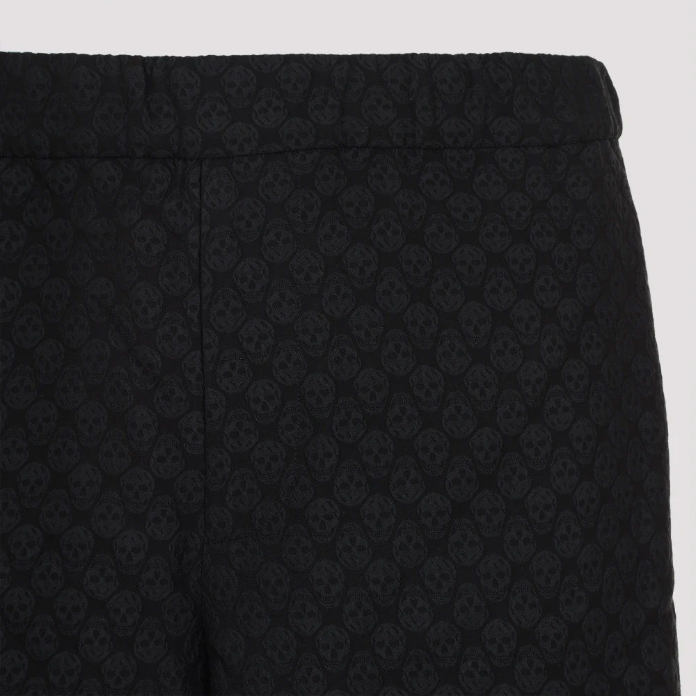 alexander mcqueen Zwarte broek voor mannen Black Heren