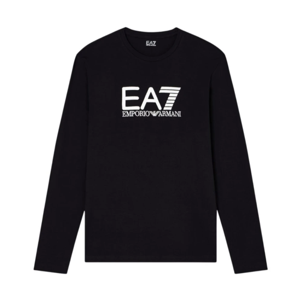 Emporio Armani Ea7 Hombre Negro Camisetas, Talla: Xl