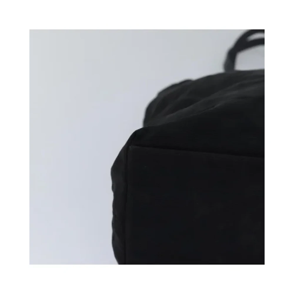 Fendi Vintage Pre-owned Canvas handbags Black Dames