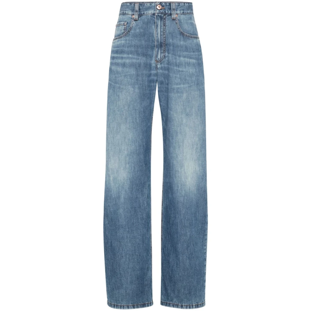 Jeans > Straight Jeans - - Brunello Cucinelli - Modalova