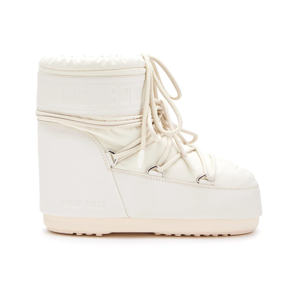 Moon Boot Mb Icon Low Rubber Ankle Boots Women's Ecru Size 36 - La Redoute - Image 3