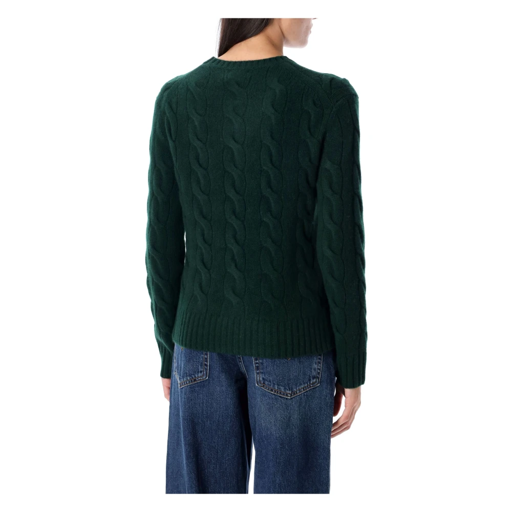Ralph Lauren Dameskleding Gebreid Groen Aw24 Green Dames