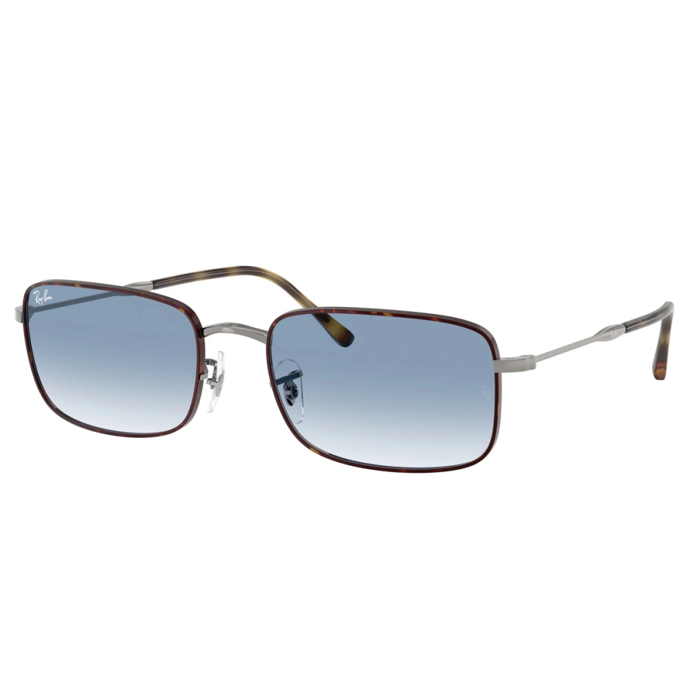 Ray-Ban Metallram Blå Gradient Solglasögon Brown, Unisex