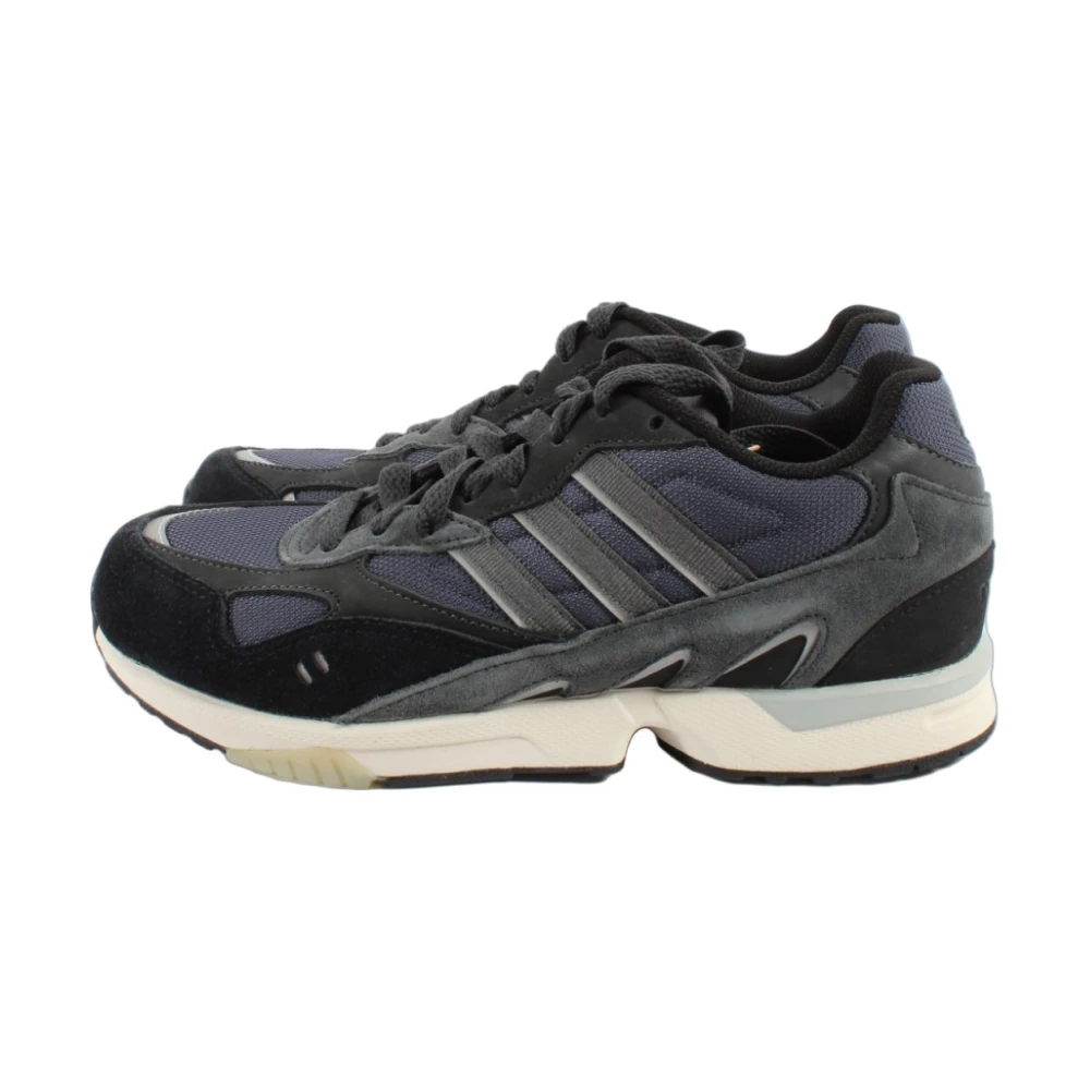 Adidas Men's Black Running Shoes, 3 1/3 Uk, Trainers For /Grey Torsion Super