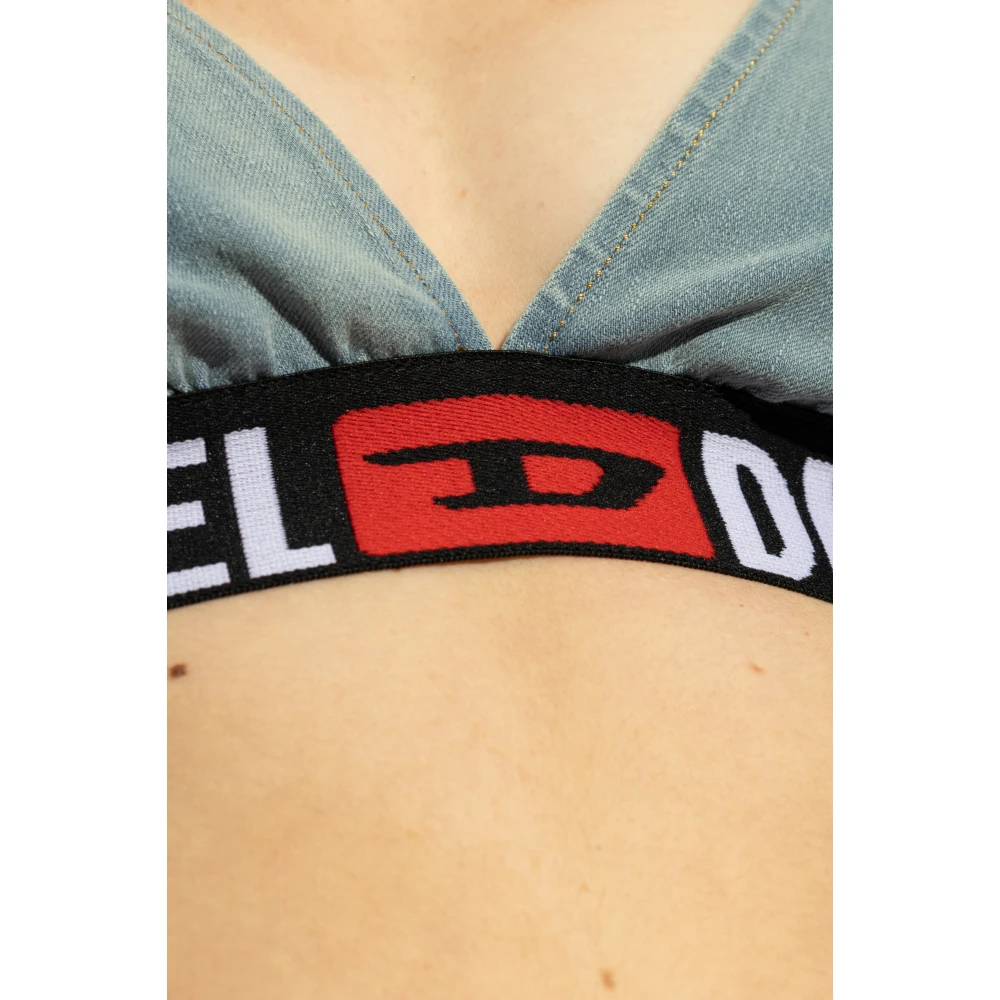 Diesel Top De-Ely-S Blue Dames