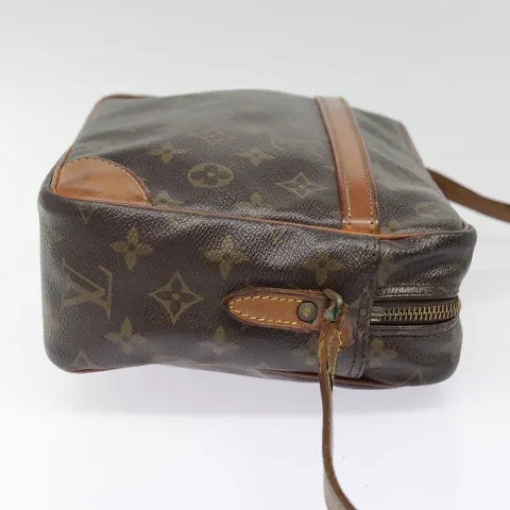 Louis Vuitton Vintage Pre-owned Canvas balenciaga-bags Brown Dames
