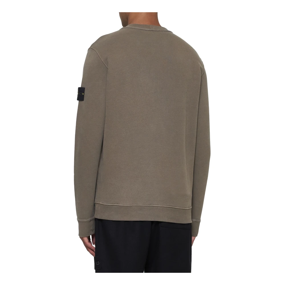Stone Island Bruine Sweater Collectie Brown Heren