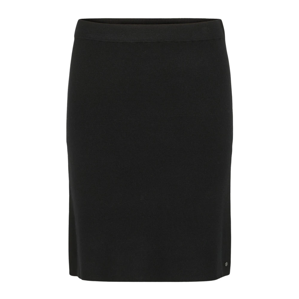 Cream Women's Black Crdela Knit Skirt - Pencil Skirts - Xs - Skirts