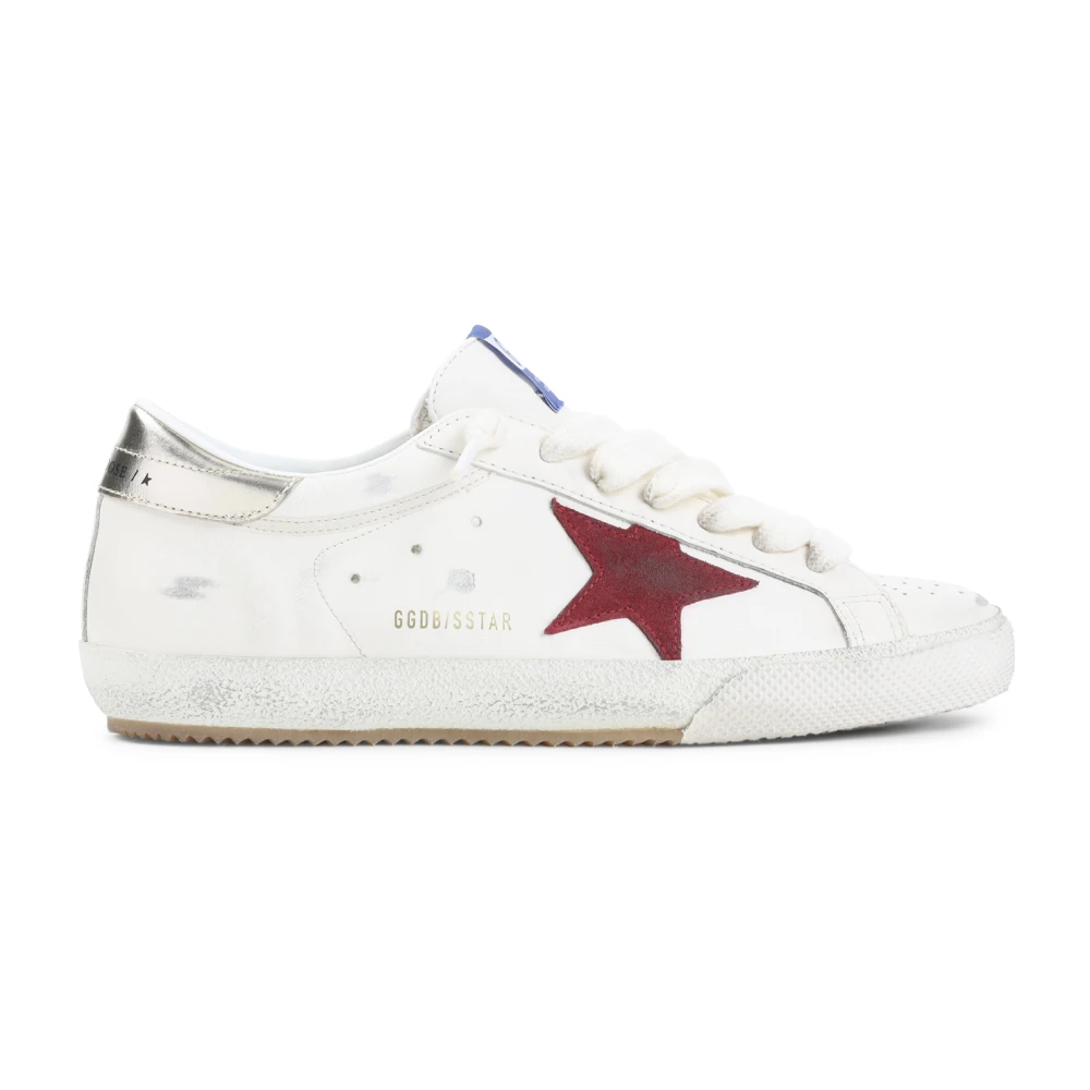 Golden Goose Men's White Sneakers, 9 Uk, Super-Star Trainers