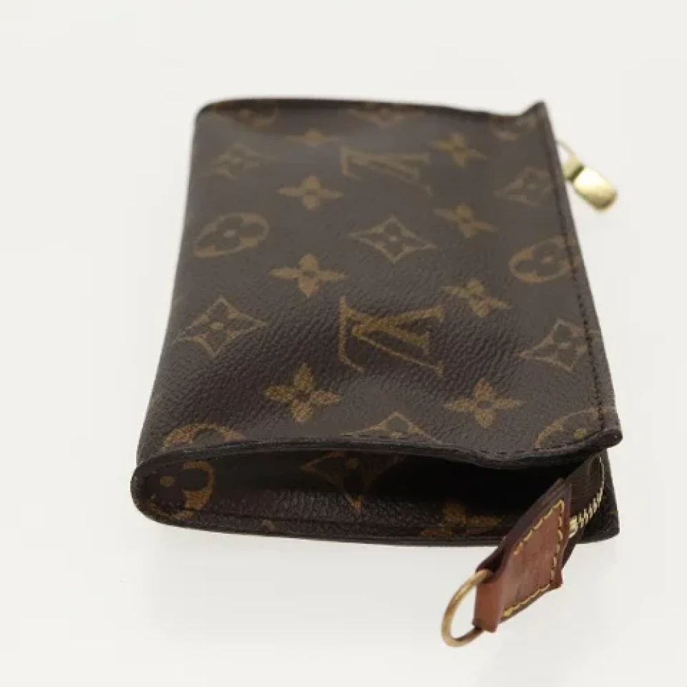 Louis Vuitton Vintage Pre-owned Canvas pouches Brown Dames
