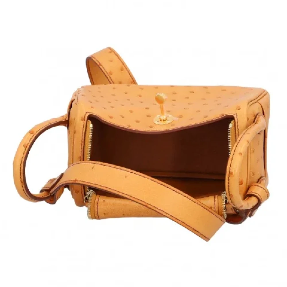 Hermès Vintage Pre-owned Leather shoulder-bags Brown Dames