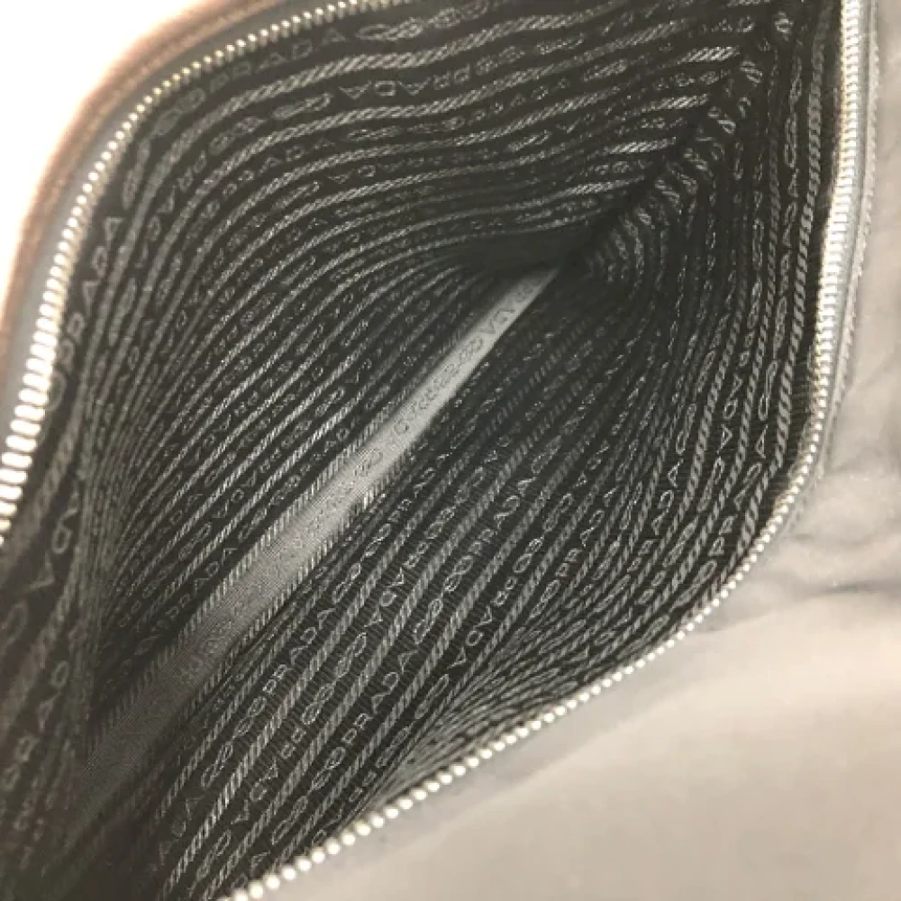 Prada Vintage Pre-owned Fabric prada-bags Black Dames