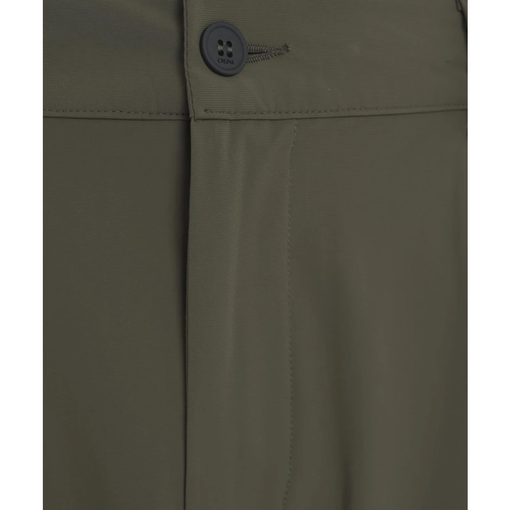 Cruna Groene Tapered Fit Broek Mitte Green Heren