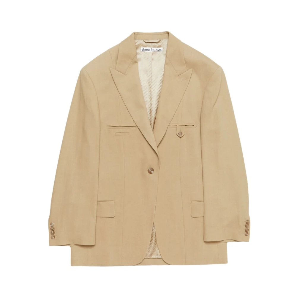Acne Studios Stijlvol Pak voor Mannen Beige Dames