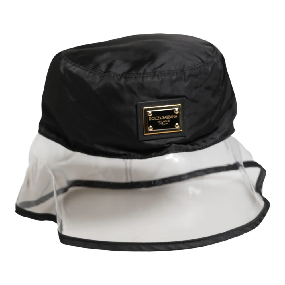 Dolce & Gabbana Men's Black Accessories, One Size, Fisherman Hat