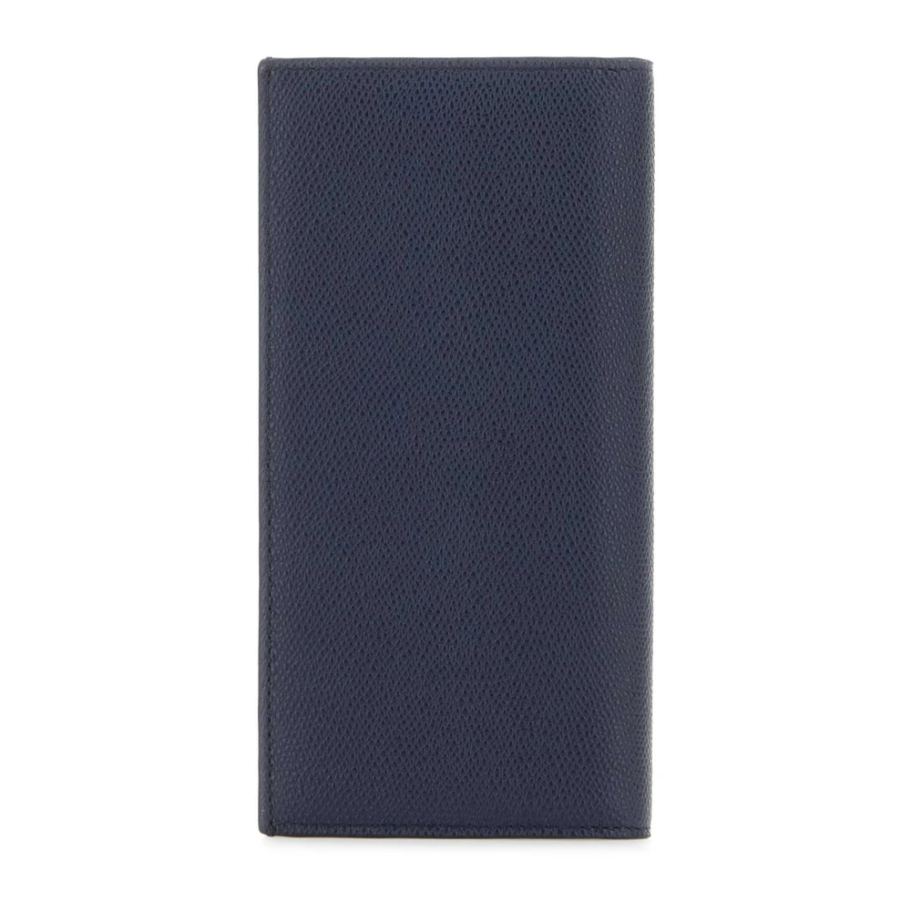 Bally Vlag Leren Portemonnee in Marineblauw Blue Heren