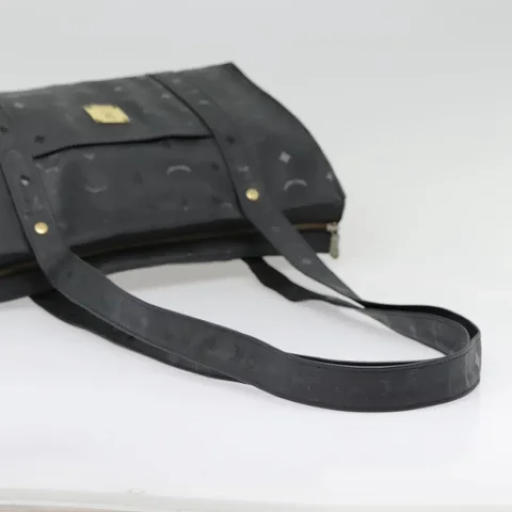 MCM Pre-owned Leather handbags Black Dames