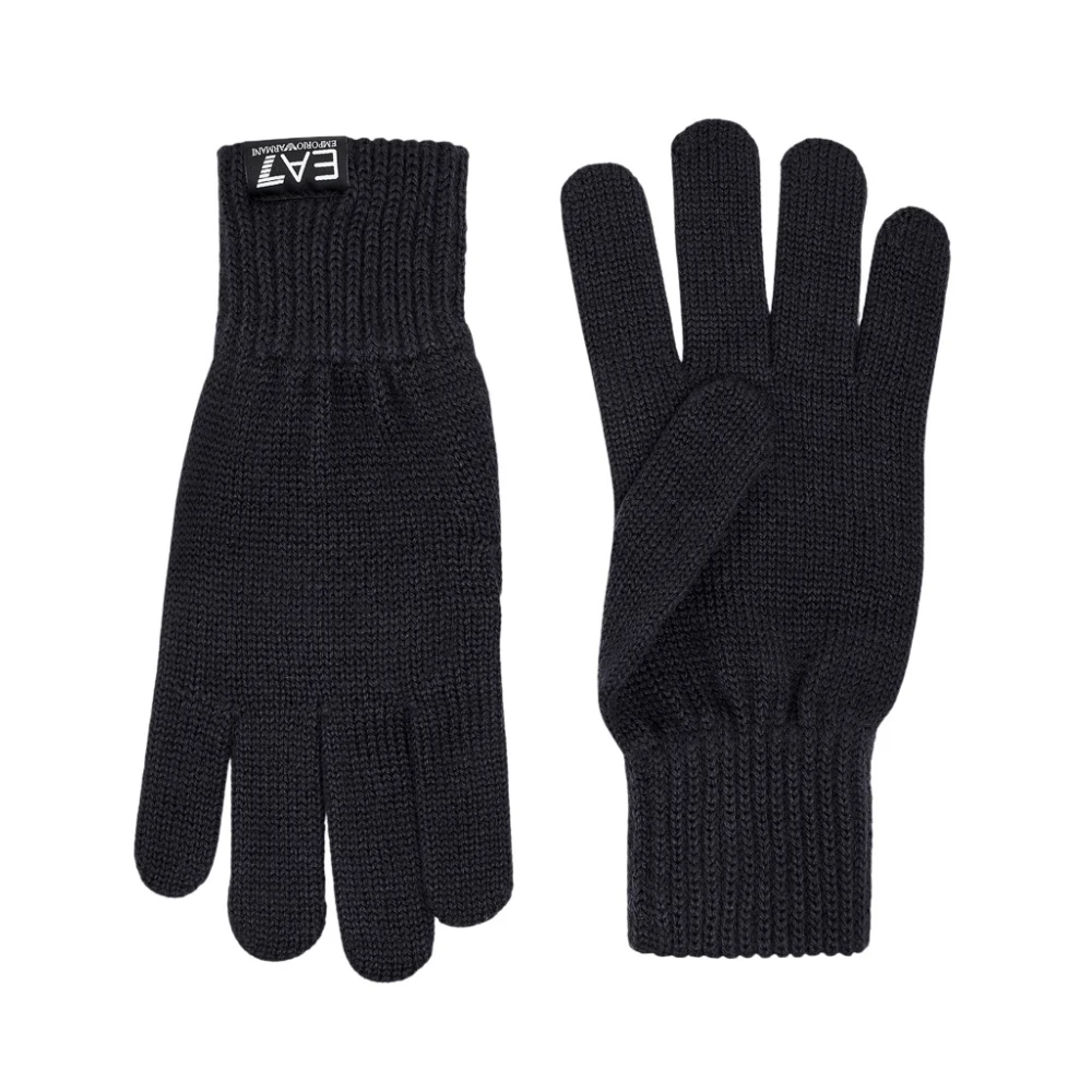 Emporio Armani Ea7 Unisex Bleu Accessoires, Taille: M/L Gloves