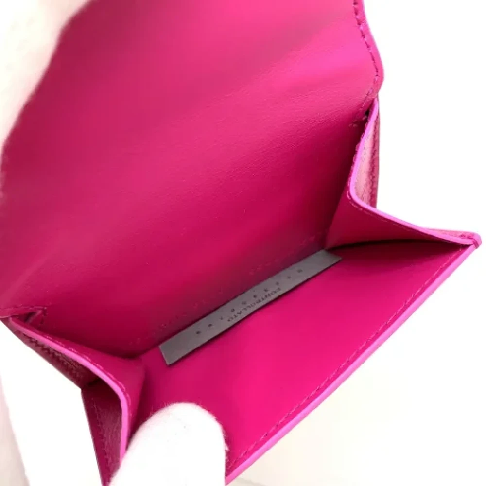 Balenciaga Vintage Pre-owned Leather wallets Pink Dames