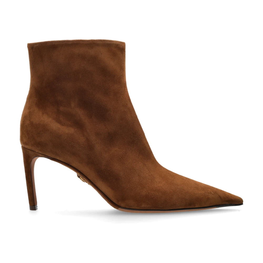 Dolce & Gabbana Women's Brown Heeled Ankle Boots