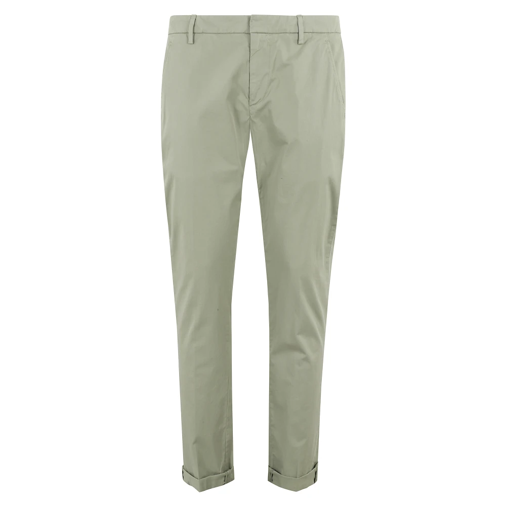 Dondup Stretch Gabardine Jas Green Heren