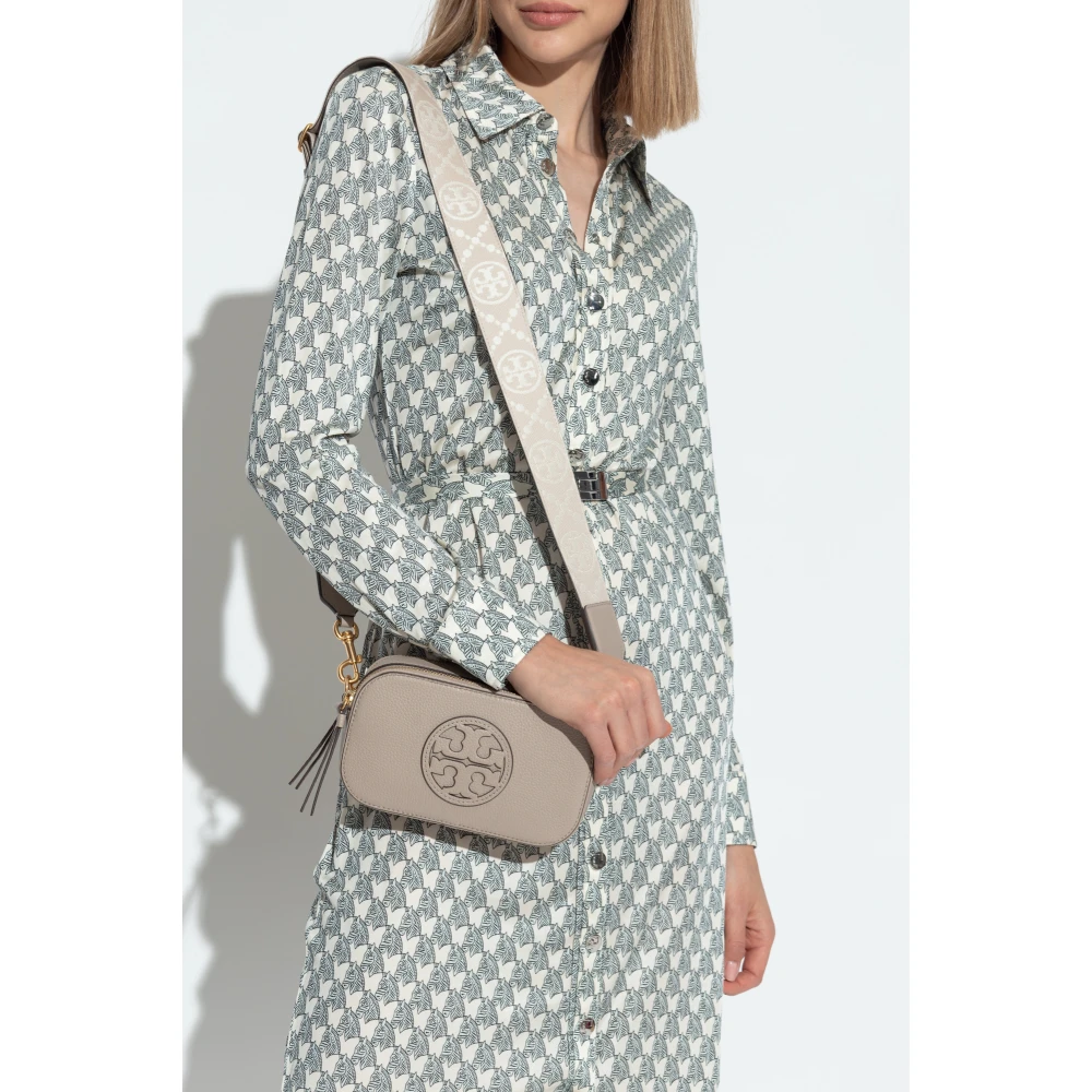 TORY BURCH Mini Schoudertas Beige Dames