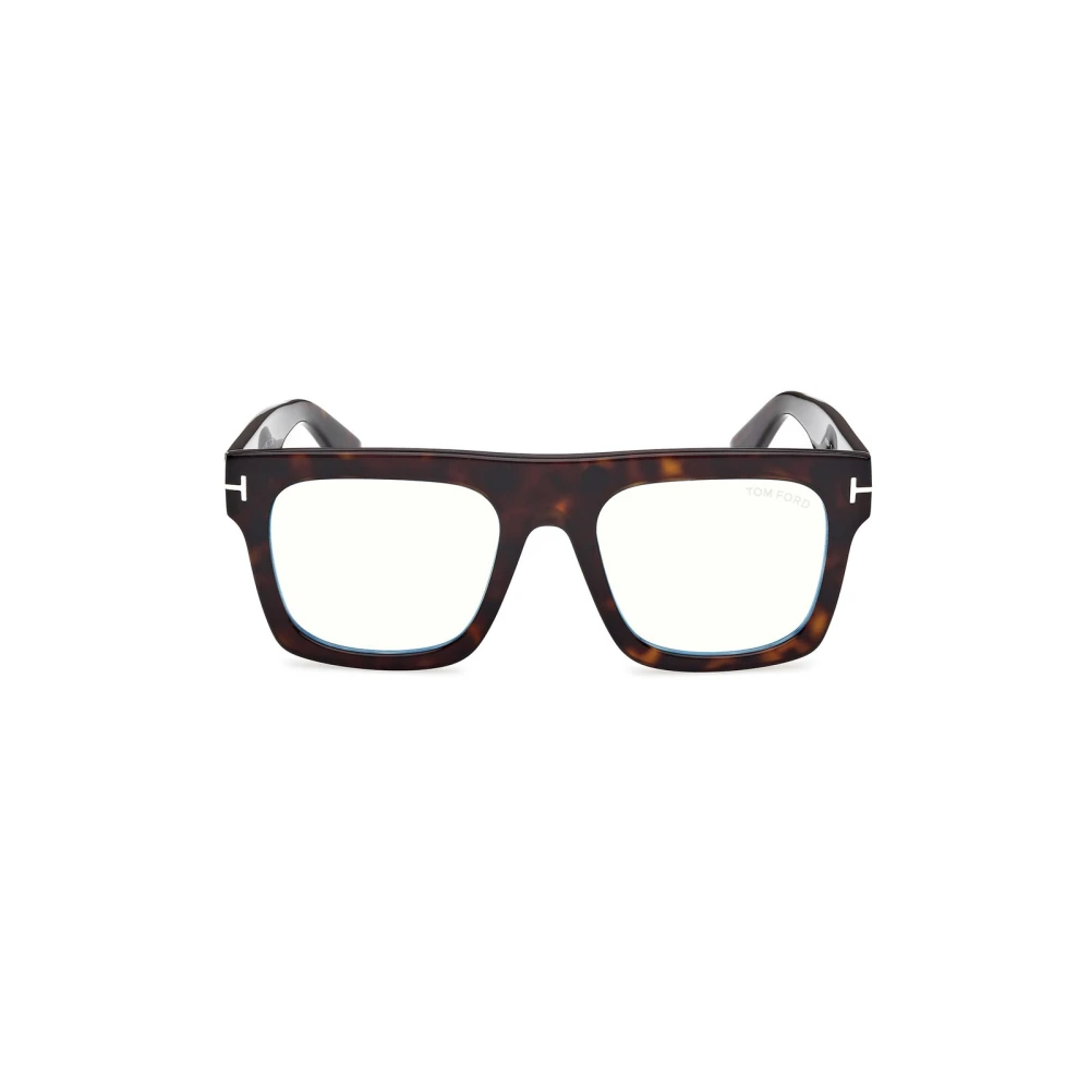 Tom Ford Men's Brown Glasses, 53 Mm, Ft6068b 052 Clip Eyeglasses