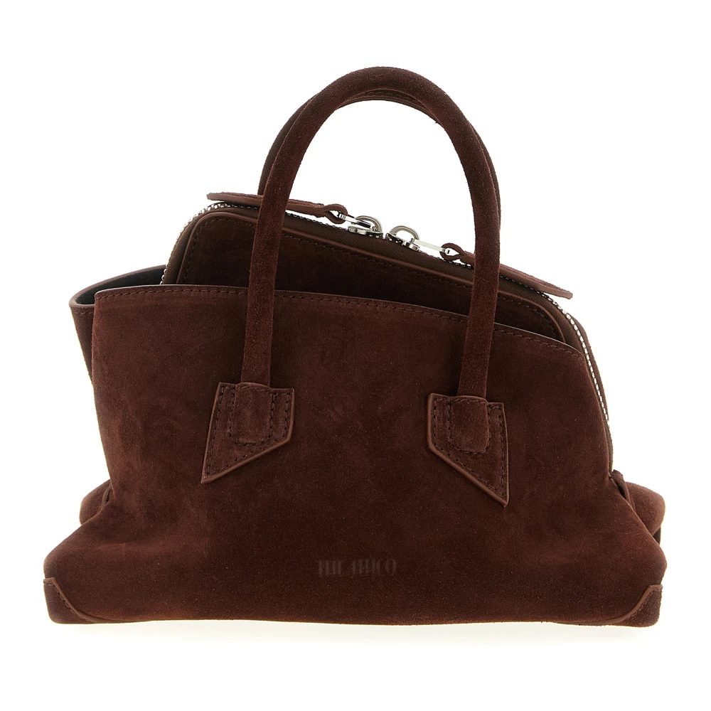 The Attico Brown Handbags, Female, One Size, La Passeggiata Mini Handbag