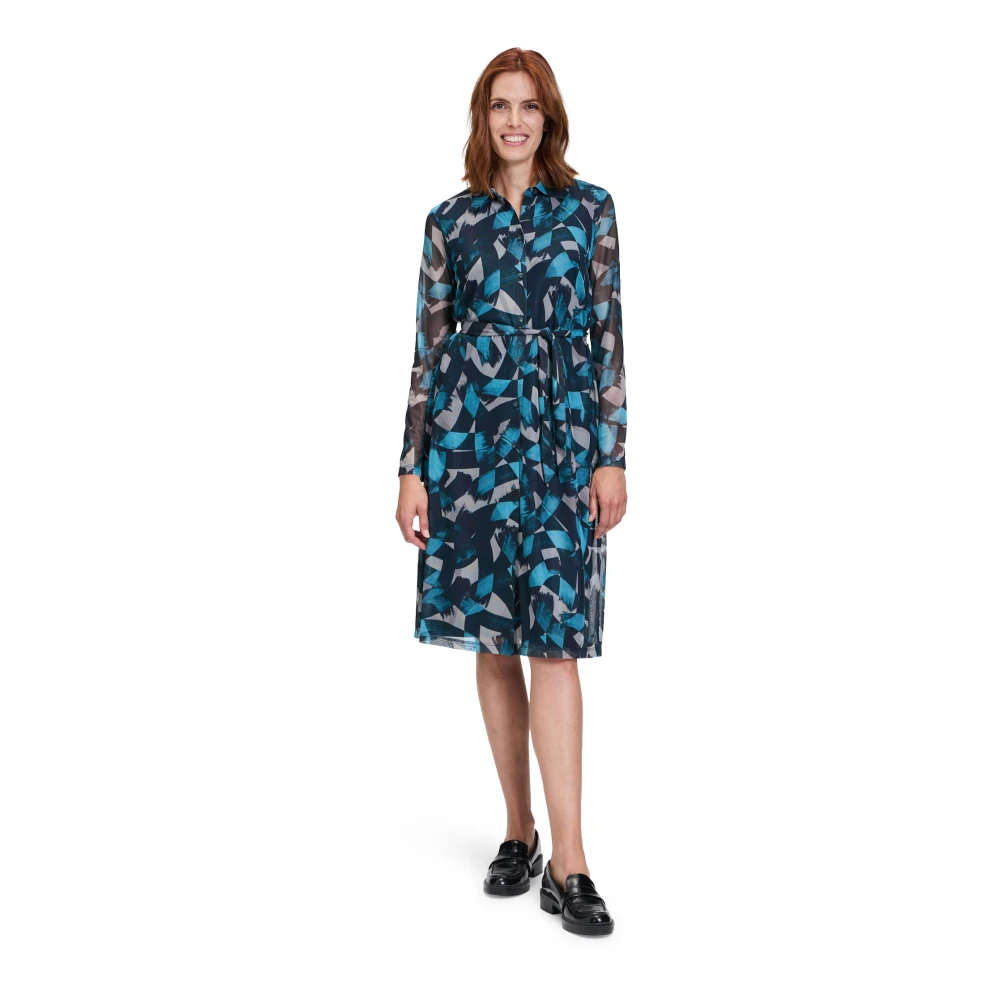 Betty & Co Bloemen knoopjurk Multicolor Dames