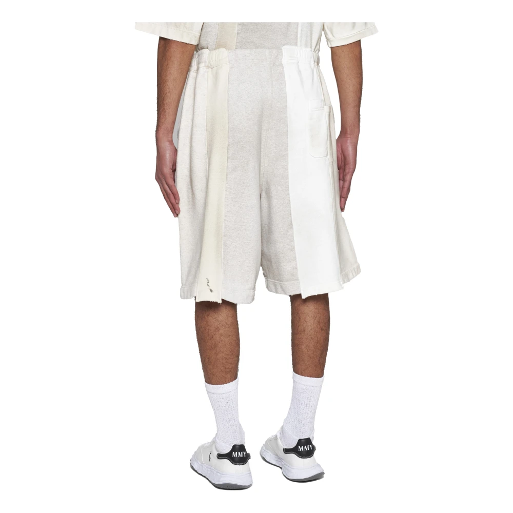 Mihara Yasuhiro Witte Shorts voor Mannen Multicolor Heren