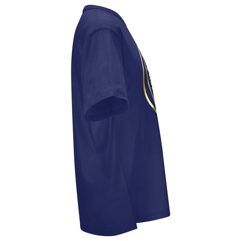 Versace Jeans Couture T-shirts en Polos Blue Heren