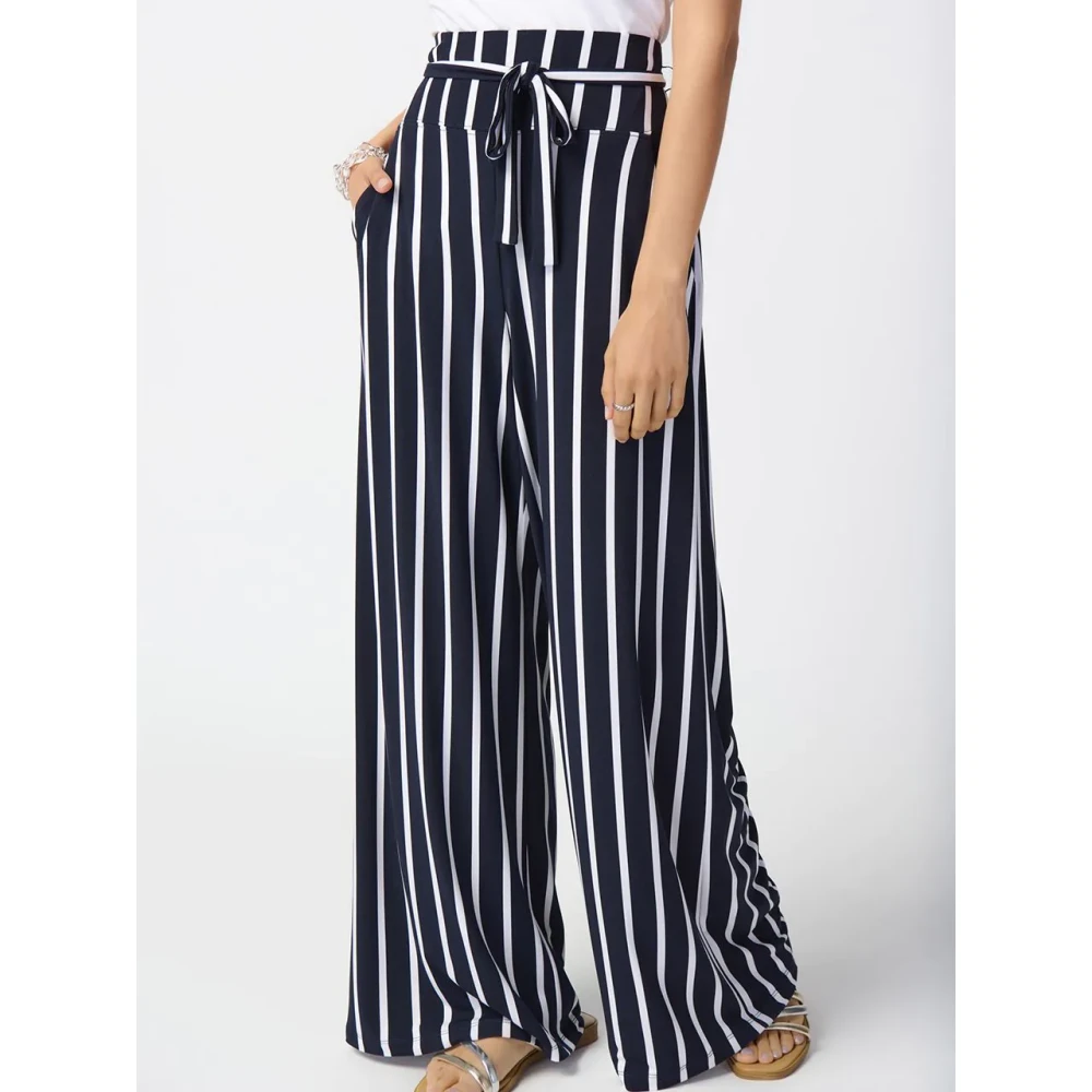 Joseph Ribkoff Stijlvolle Zwarte Broek Blue Dames