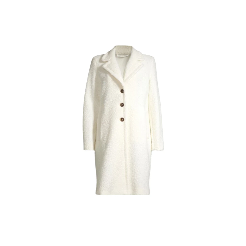 Marella Women's Beige Stylish Ghinea Jacket - Single-Breasted Coats - Xl - Coats