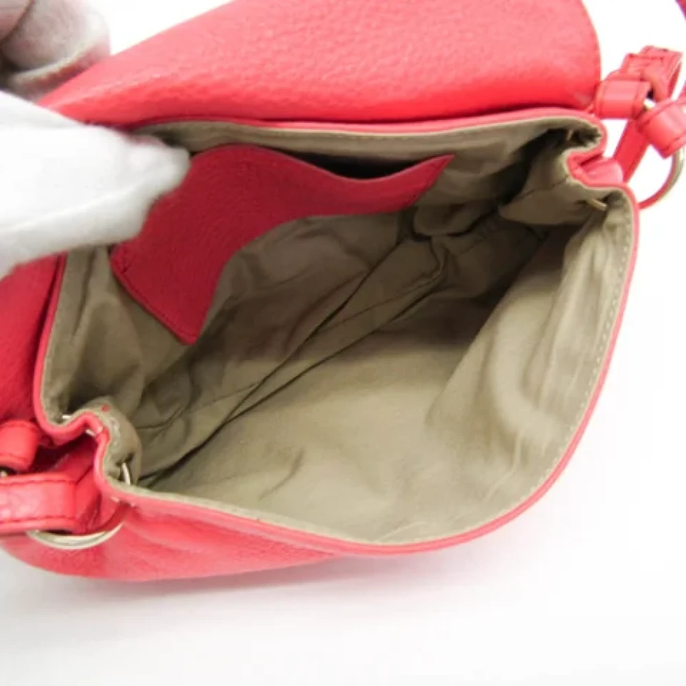 Chloé Pre-owned Leather handbags Pink Dames